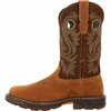 Georgia Boot Carbo-Tec FLX Alloy Toe Waterproof Pull-on Work Boot, BROWN, M, Size 10.5 GB00621